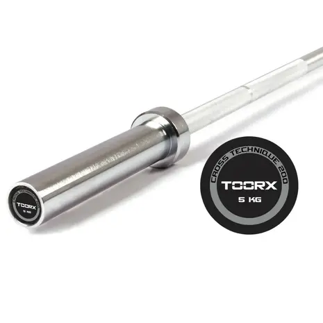 Toorx Professional BO-TEC200 Cross Technique Halterstang - 200 cm