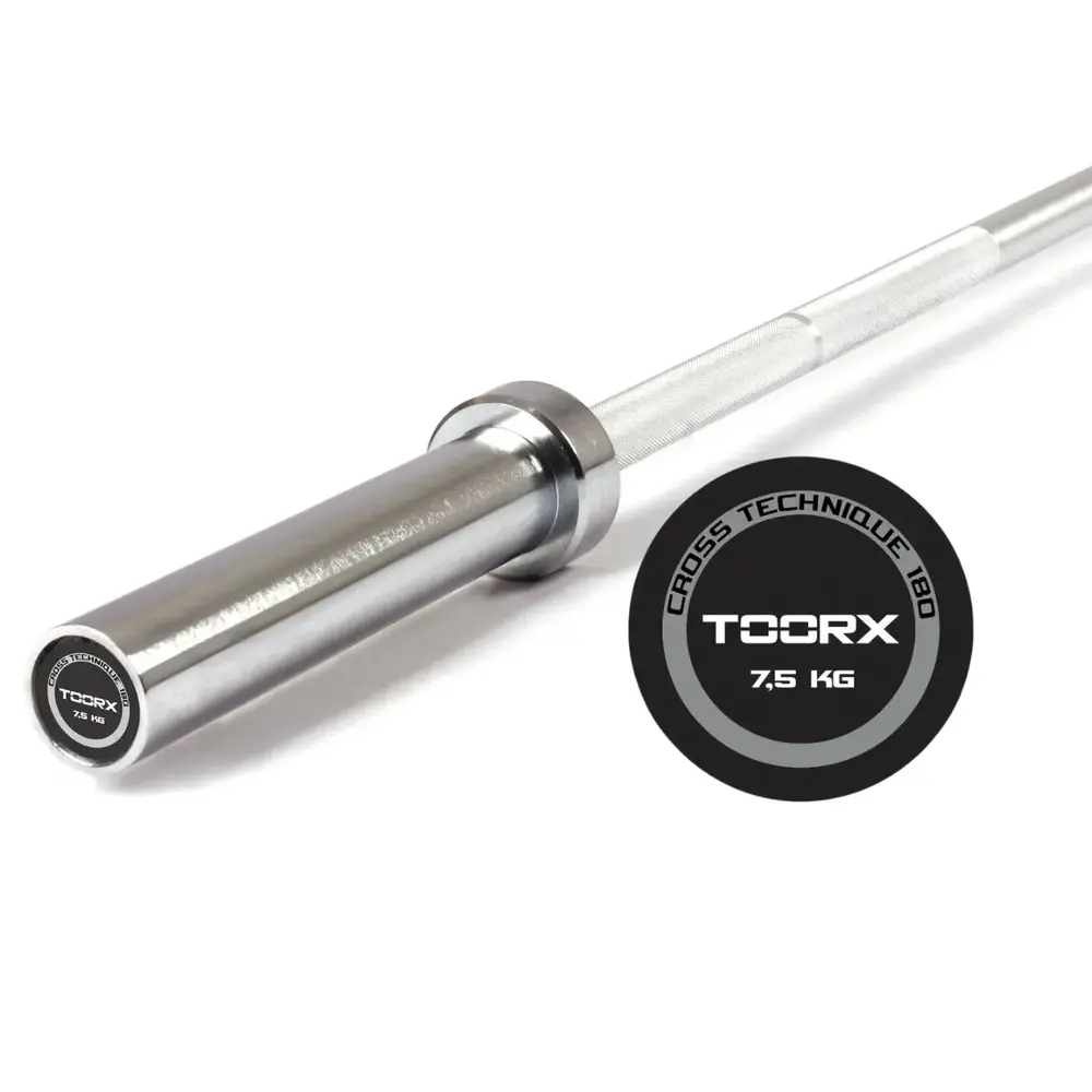 Toorx Professional BO-TEC180 Cross Technique Halterstang - 180 cm