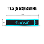 Bosu Weerstandsband - Fabric Resistance Band - Medium - Blauw