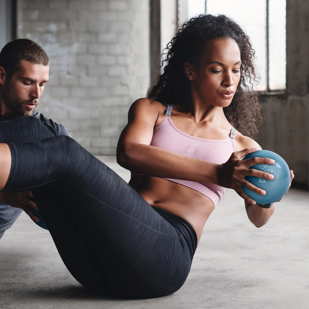 Bosu Toning Ball - 2 kg - Blauw