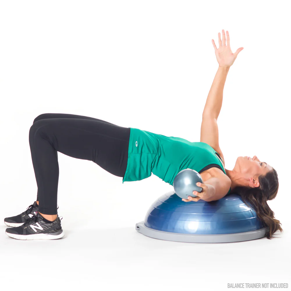 Bosu Toning Ball - 2 kg - Blauw