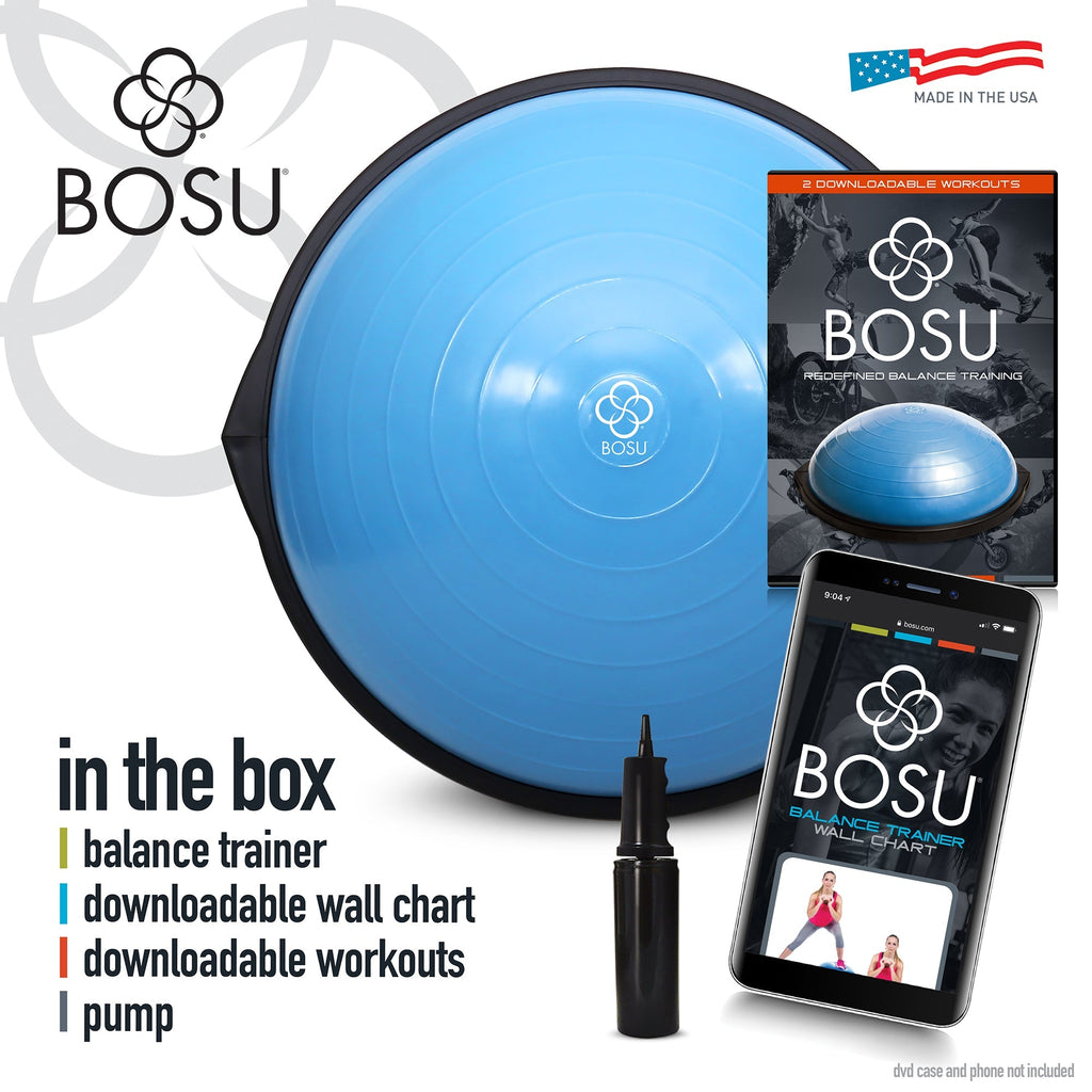 Bosu Balanstrainer Home Edition - Blauw - 65 cm