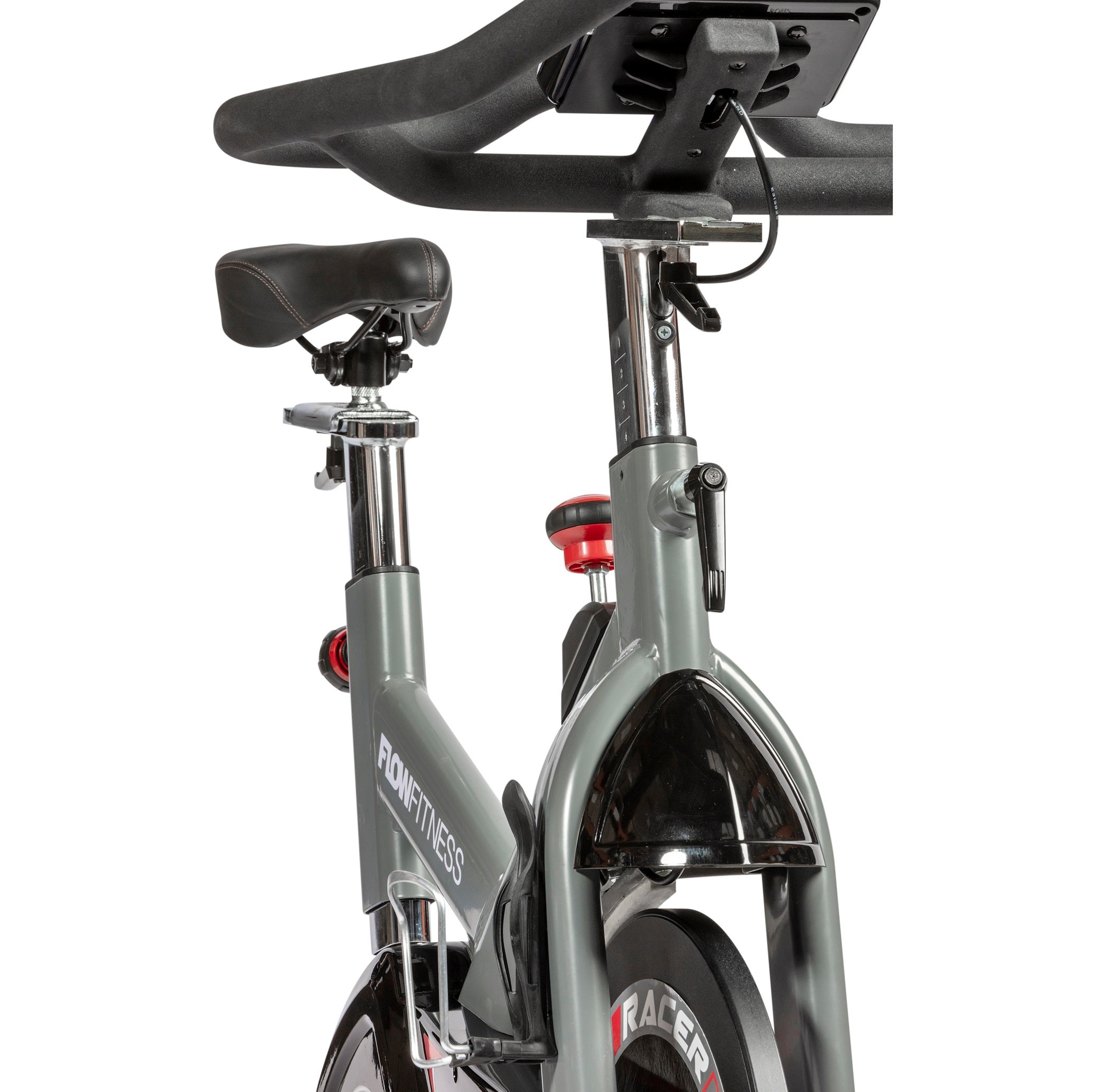 Flow Fitness Indoor Cycle Racer DSB600i Speed Bike - Showroommodel - In gebruik