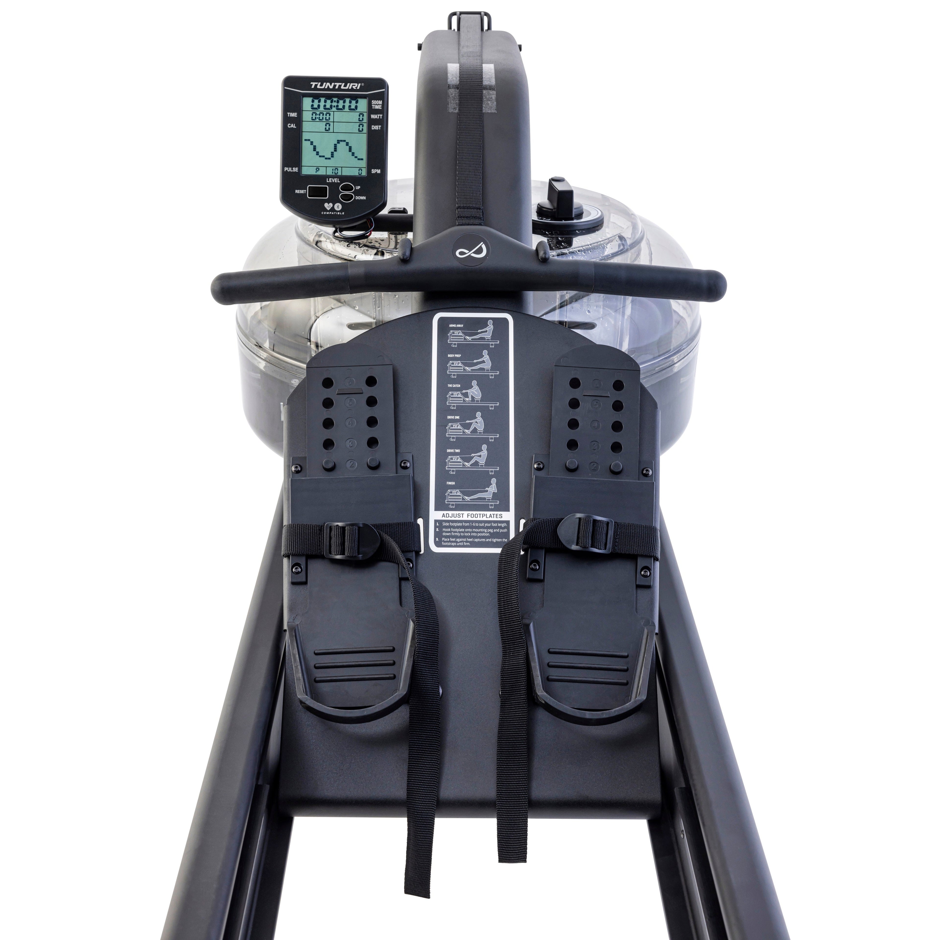 Tunturi Platinum RW30 Roeitrainer - Rower by Fluid
