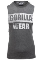 Gorilla Wear Lopez Drop Armhole Tank Top - Donkergrijs