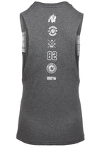 Gorilla Wear Lopez Drop Armhole Tank Top - Donkergrijs