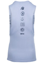 Gorilla Wear Lopez Drop Armhole Tank Top - Stonewash Blauw