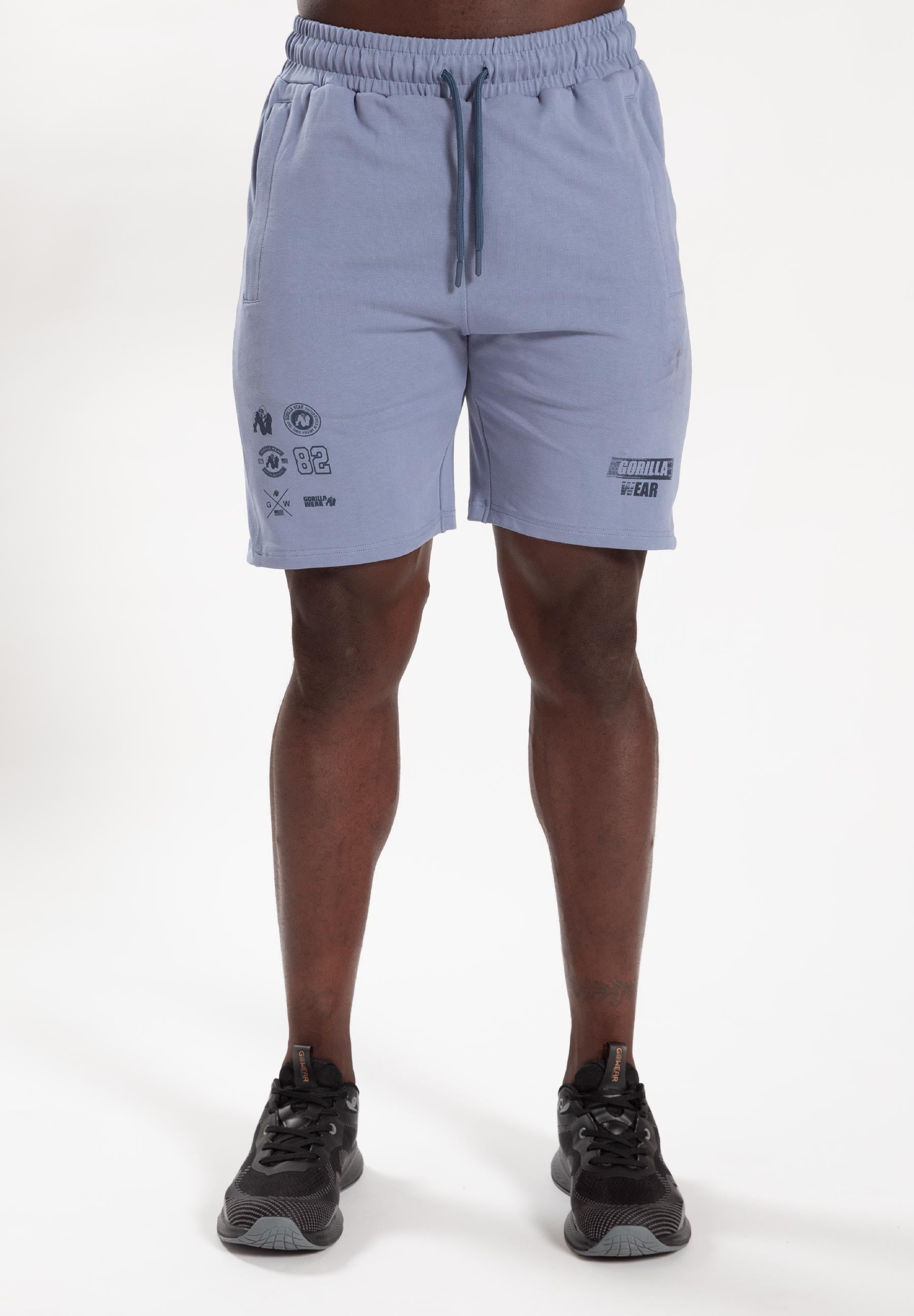 Gorilla Wear Lopez Shorts - Stonewash Blauw