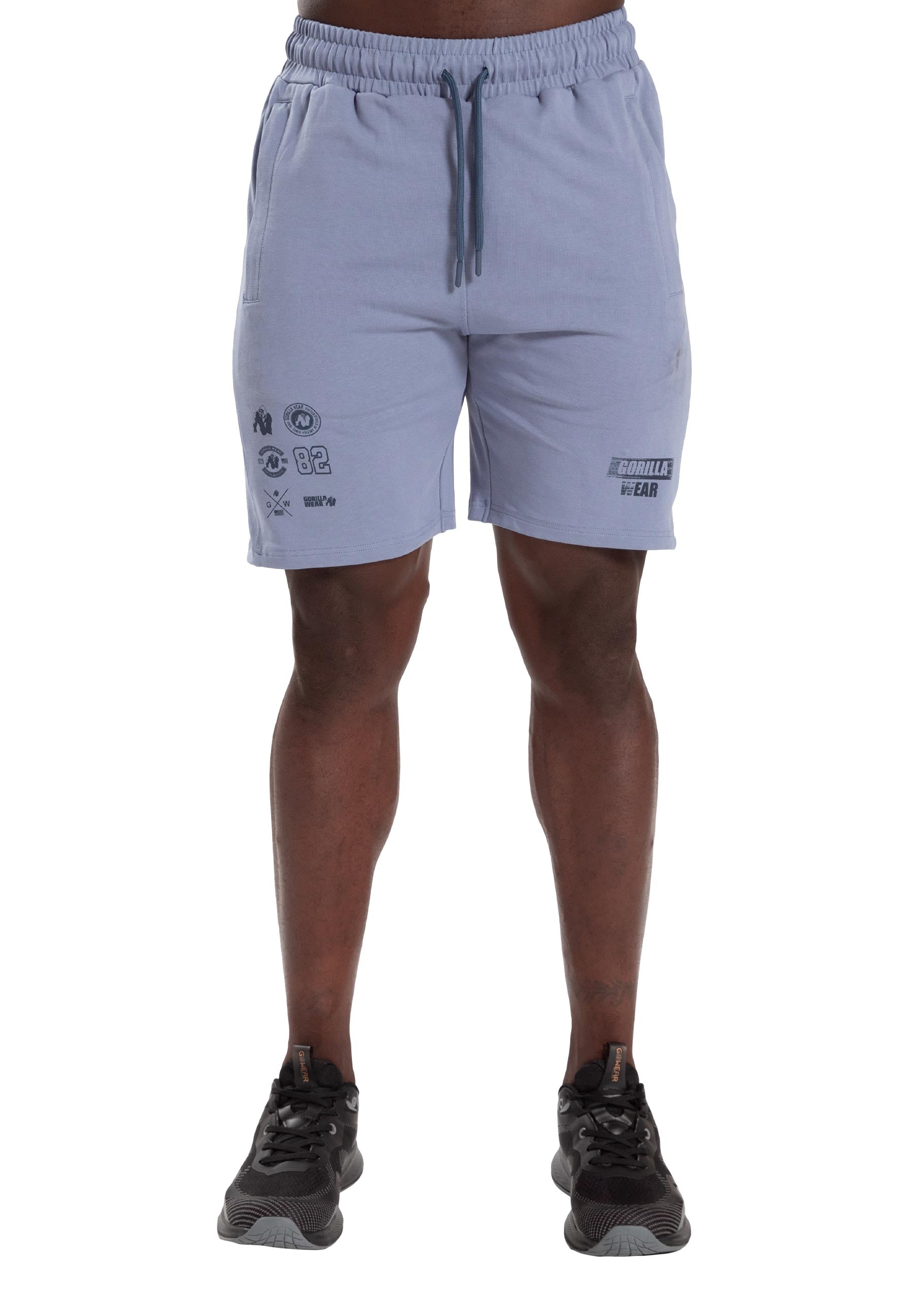 Gorilla Wear Lopez Shorts - Stonewash Blauw