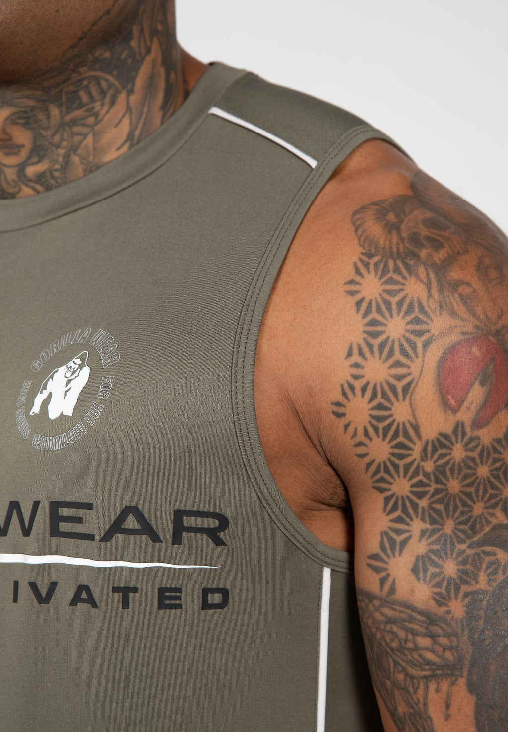 Gorilla Wear Broxton Tank Top - Legergroen