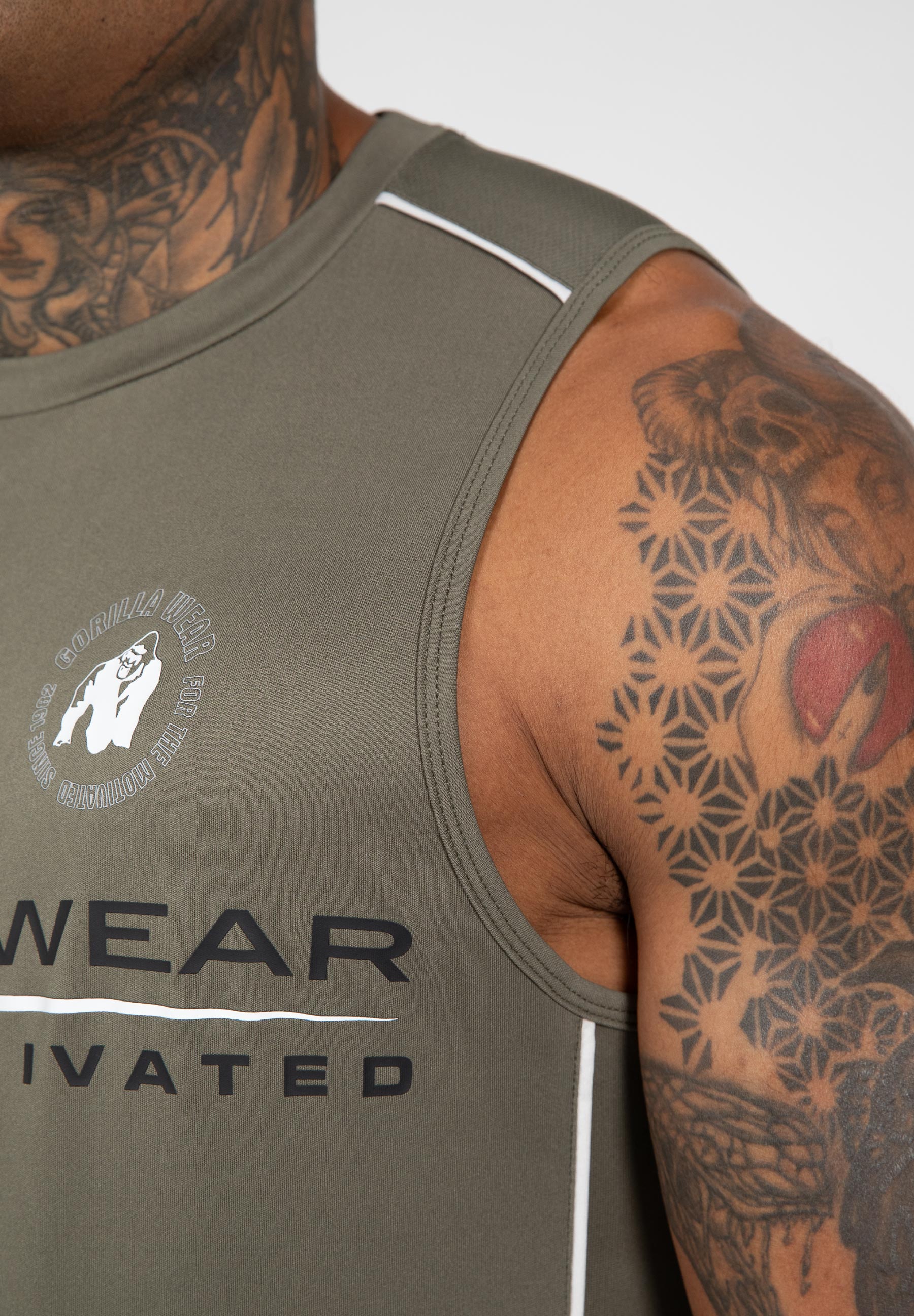 Gorilla Wear Broxton Tank Top - Legergroen
