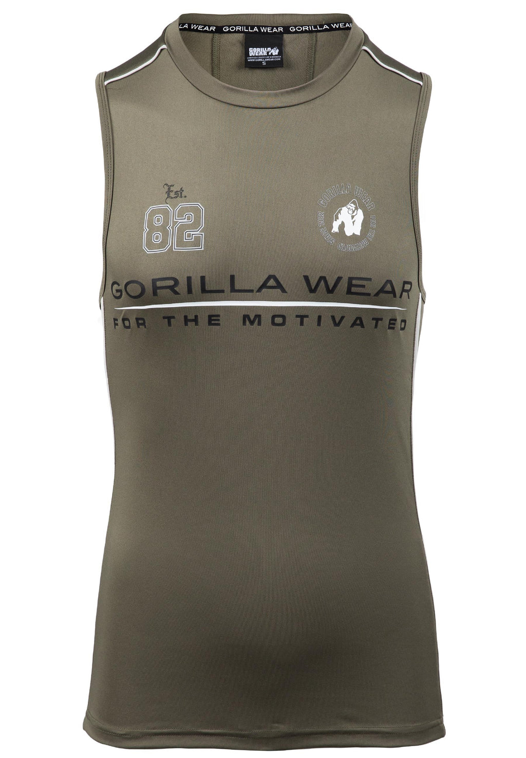 Gorilla Wear Broxton Tank Top - Legergroen