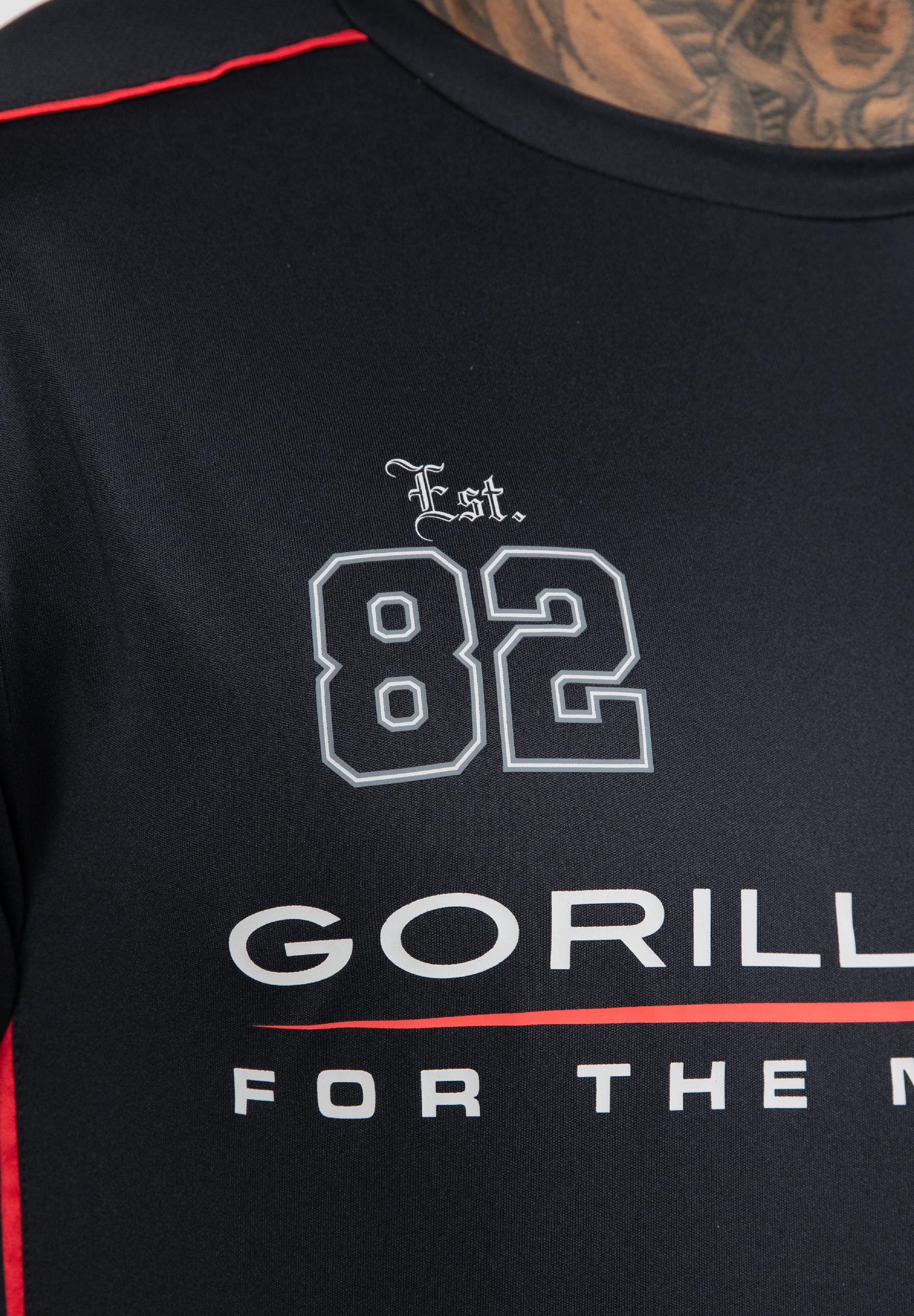 Gorilla Wear Broxton T-shirt - Zwart