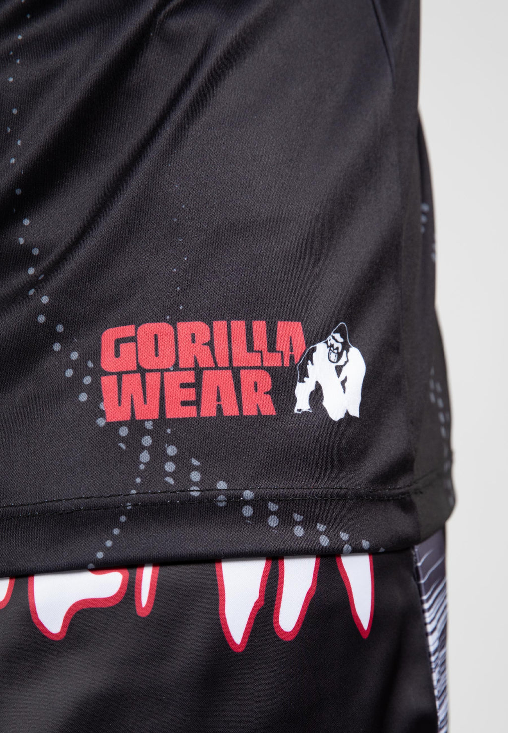 Gorilla Wear Clayton Tank Top - Zwart/Rood