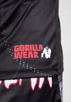 Gorilla Wear Clayton Tank Top - Zwart/Rood
