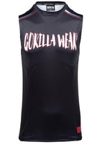 Gorilla Wear Clayton Tank Top - Zwart/Rood