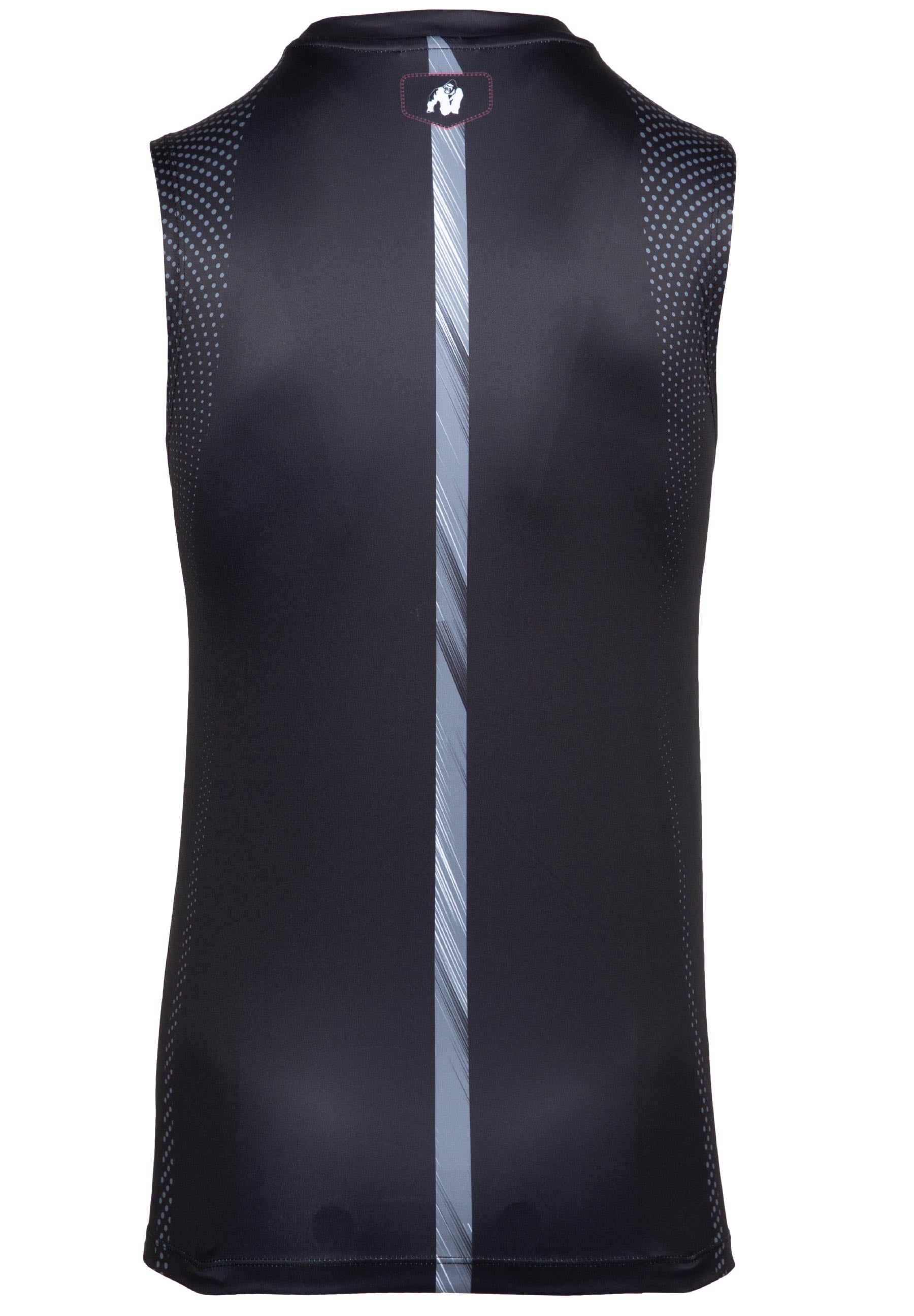 Gorilla Wear Clayton Tank Top - Zwart/Rood