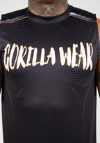 Gorilla Wear Clayton Tank Top - Zwart/Goud
