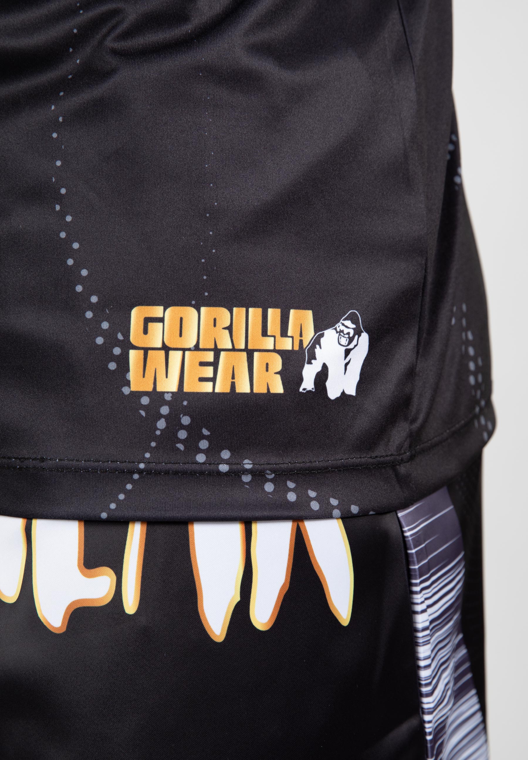 Gorilla Wear Clayton Tank Top - Zwart/Goud