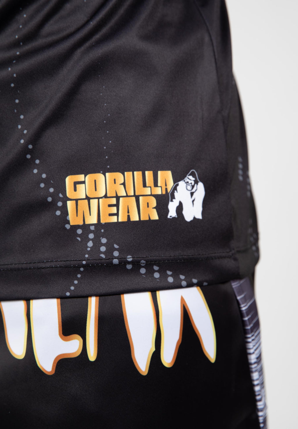 Gorilla Wear Clayton T-shirt - Zwart/Goud