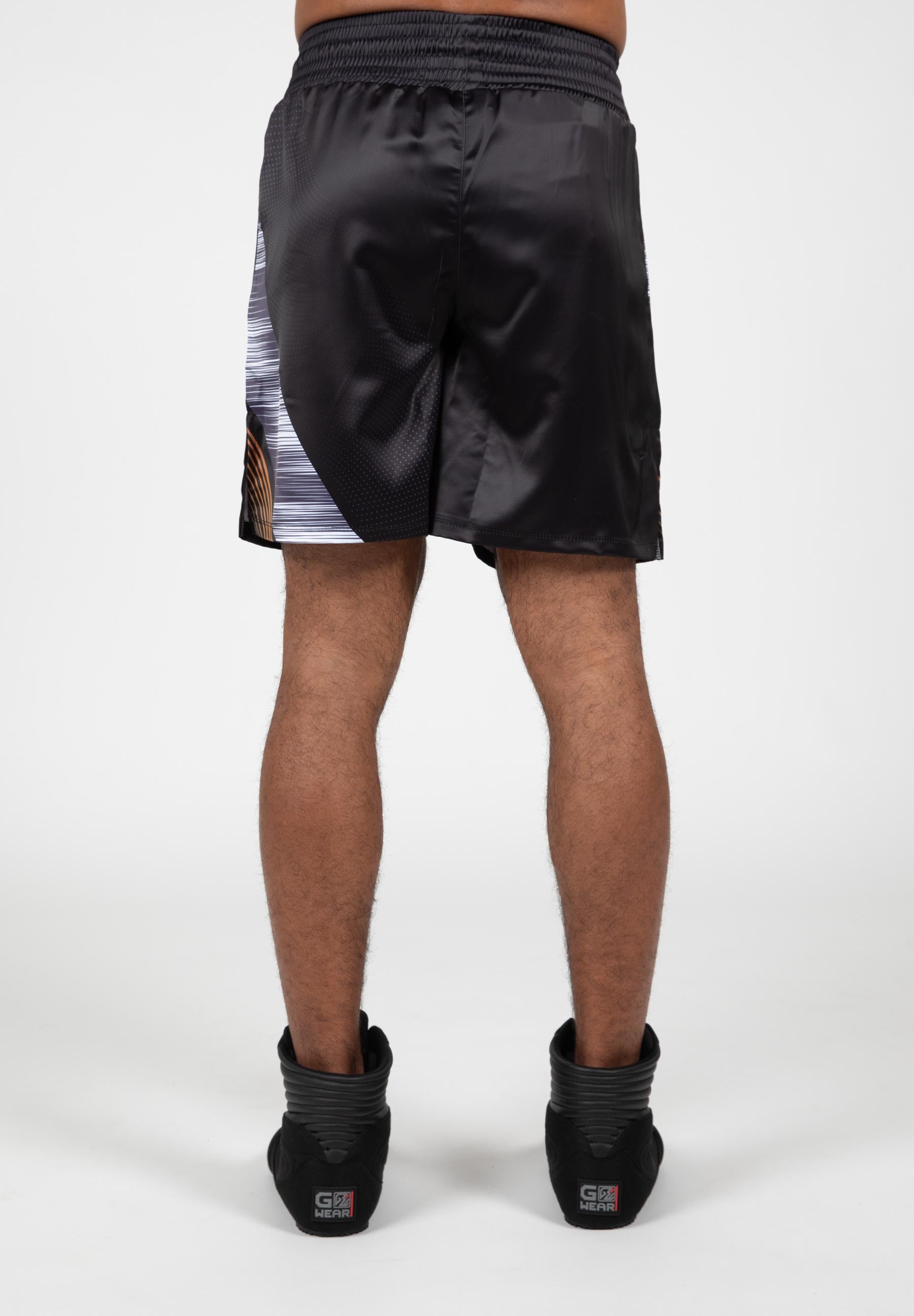 Gorilla Wear Clayton Boxing Shorts - Zwart/Goud