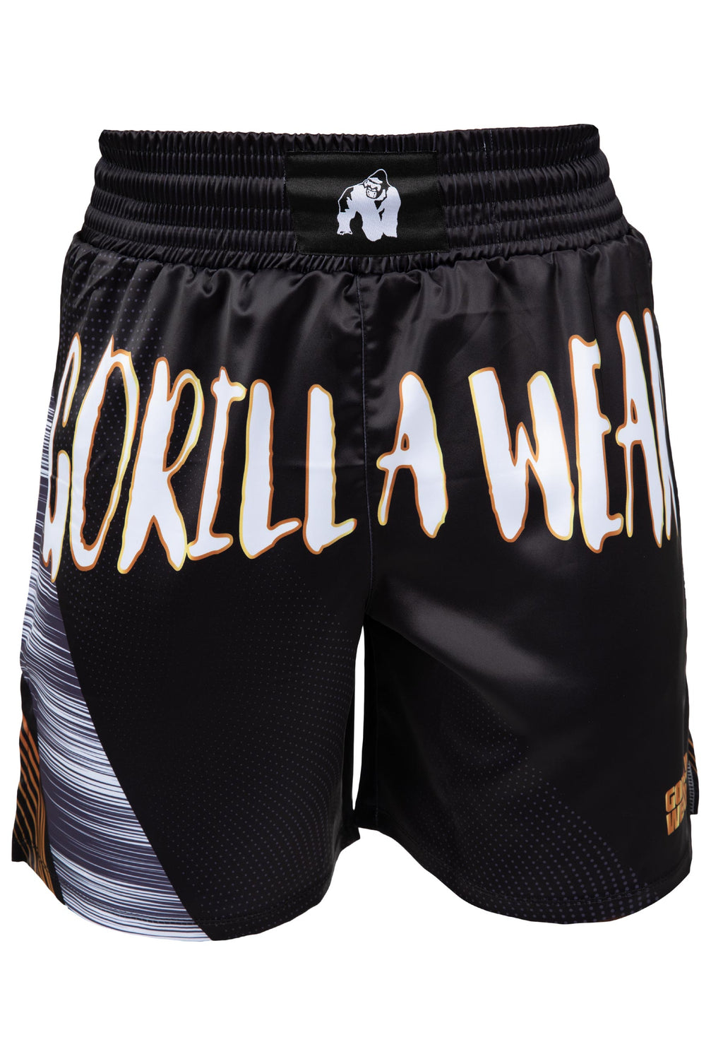 Gorilla Wear Clayton Boxing Shorts - Zwart/Goud