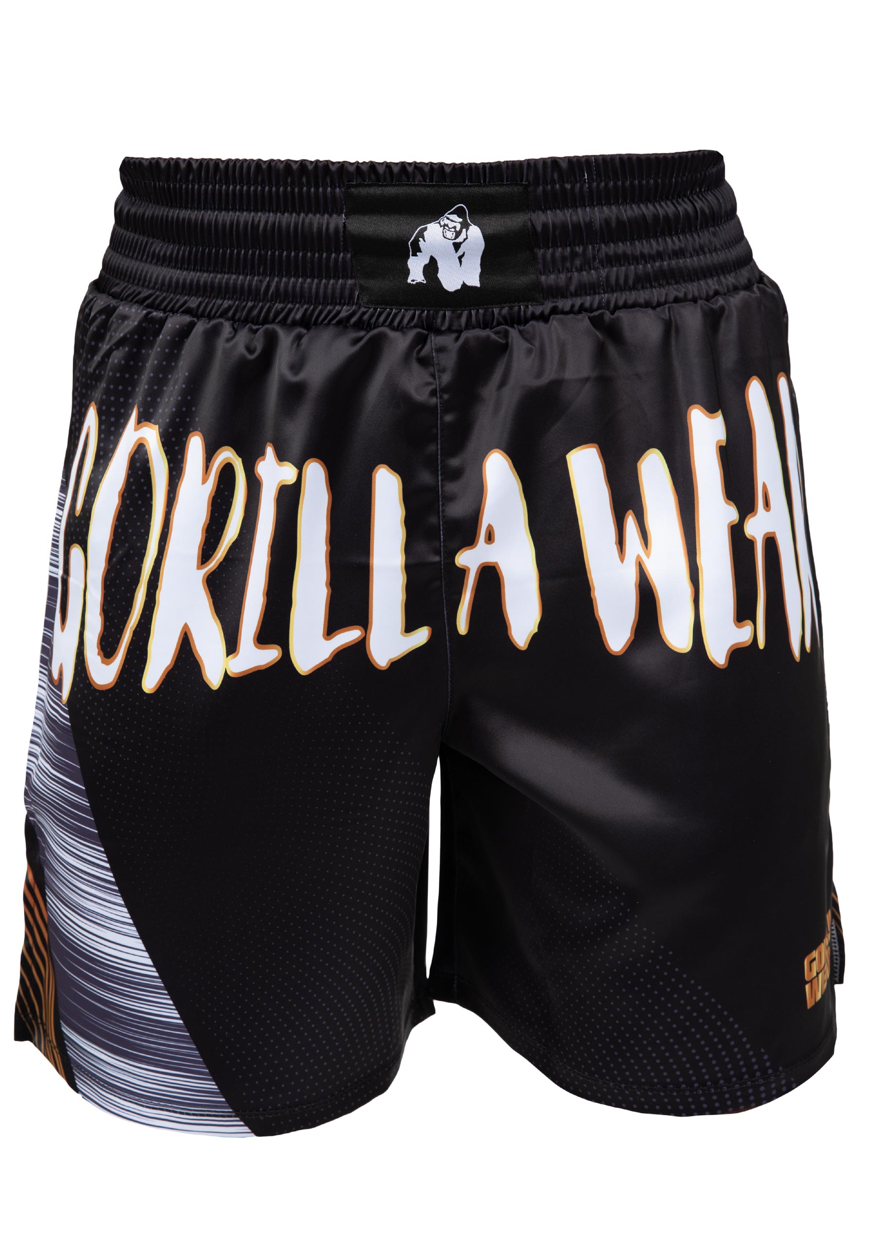 Gorilla Wear Clayton Boxing Shorts - Zwart/Goud