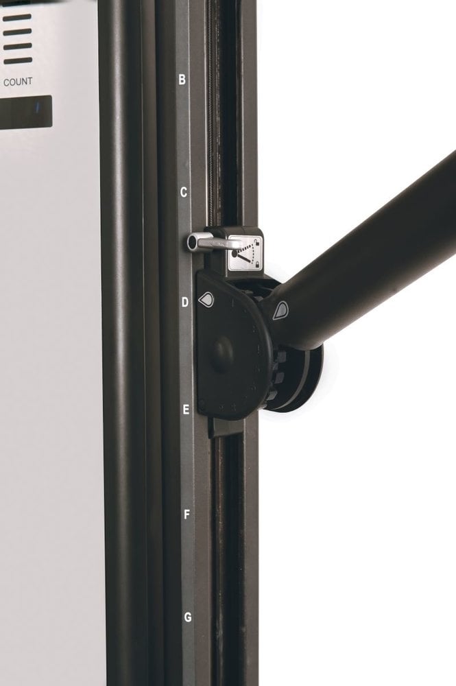 Toorx Professional PRX-5000 Dual Pulley - 2 x 50 kg - Wandmodel