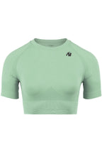 Gorilla Wear Whitney Seamless Crop Top - Groen