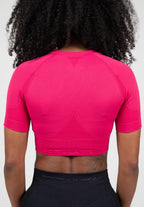 Gorilla Wear Whitney Seamless Crop Top - Roze