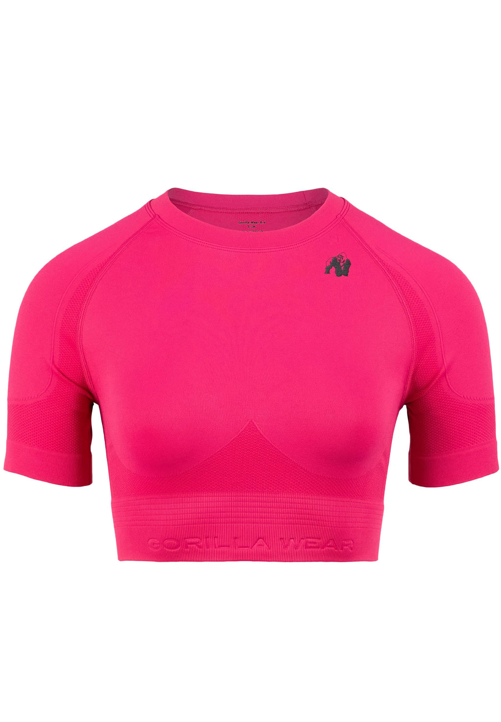 Gorilla Wear Whitney Seamless Crop Top - Roze
