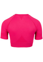 Gorilla Wear Whitney Seamless Crop Top - Roze