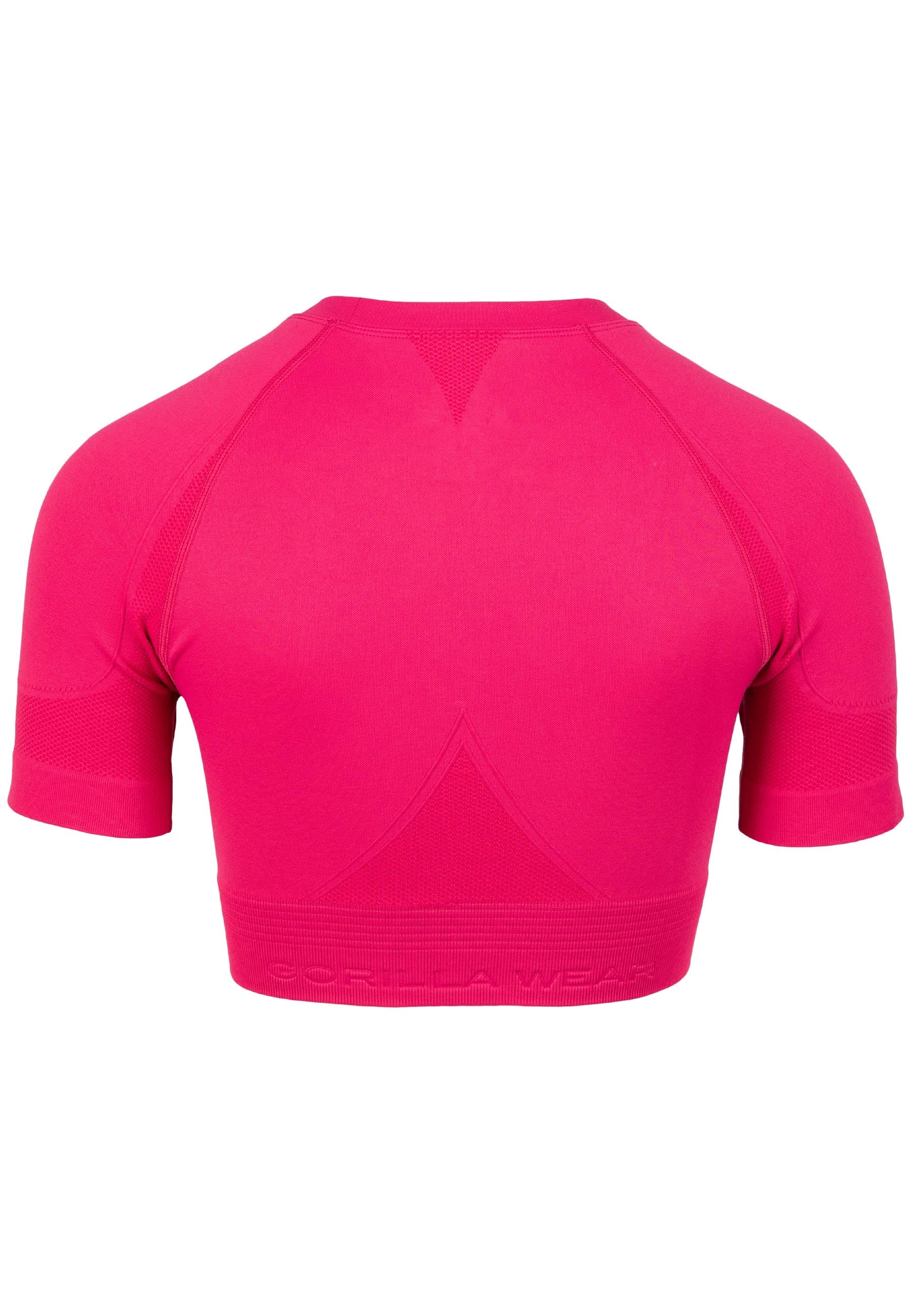 Gorilla Wear Whitney Seamless Crop Top - Roze