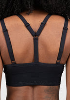 Gorilla Wear Whitney Seamless Sportbeha - Zwart