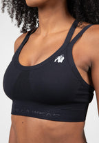 Gorilla Wear Whitney Seamless Sportbeha - Zwart