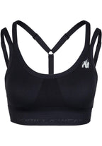 Gorilla Wear Whitney Seamless Sportbeha - Zwart