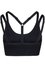 Gorilla Wear Whitney Seamless Sportbeha - Zwart