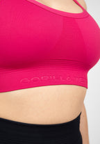 Gorilla Wear Whitney Seamless Sportbeha - Roze