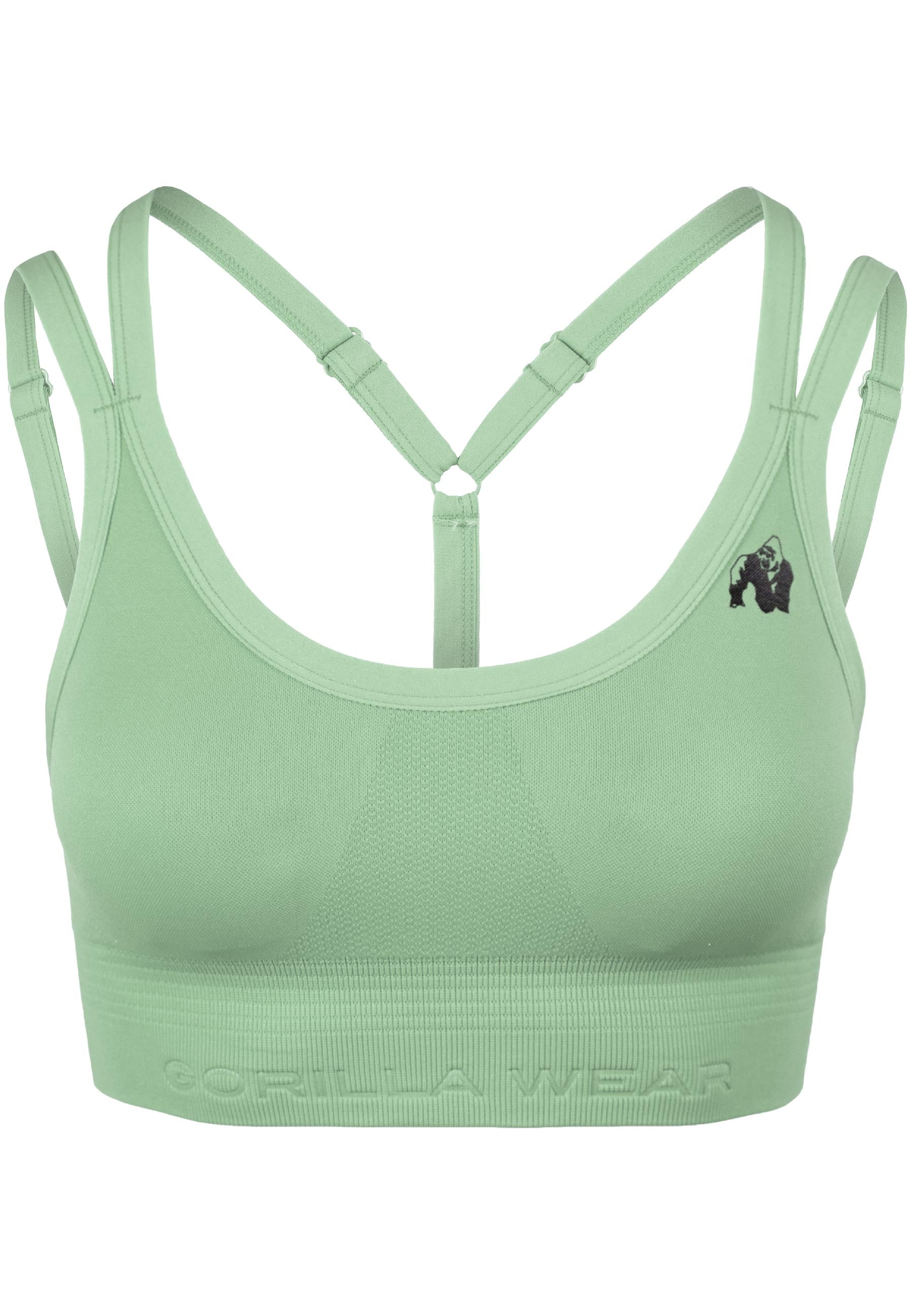Gorilla Wear Whitney Seamless Sportbeha - Groen