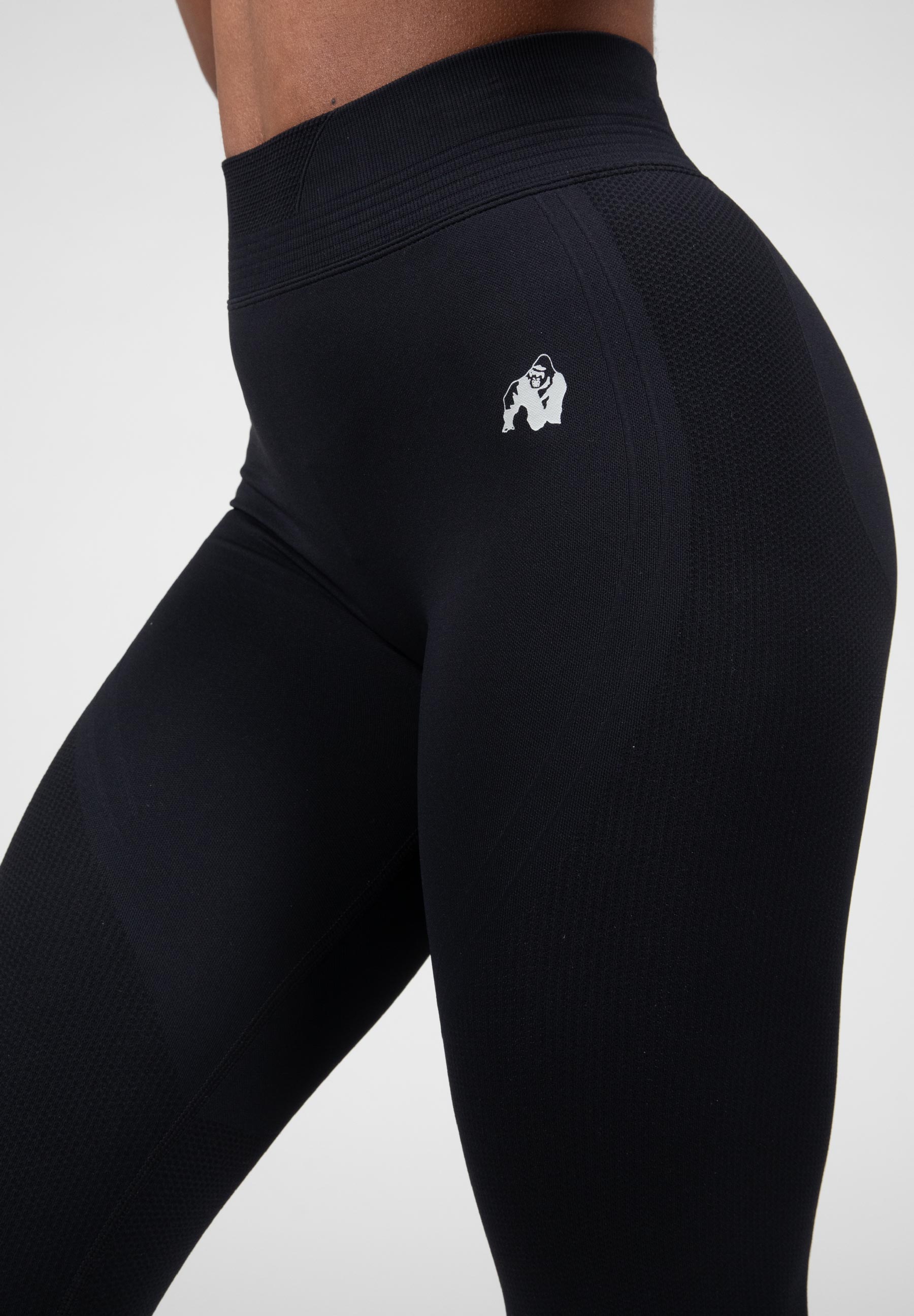 Gorilla Wear Whitney Seamless Leggings - Zwart