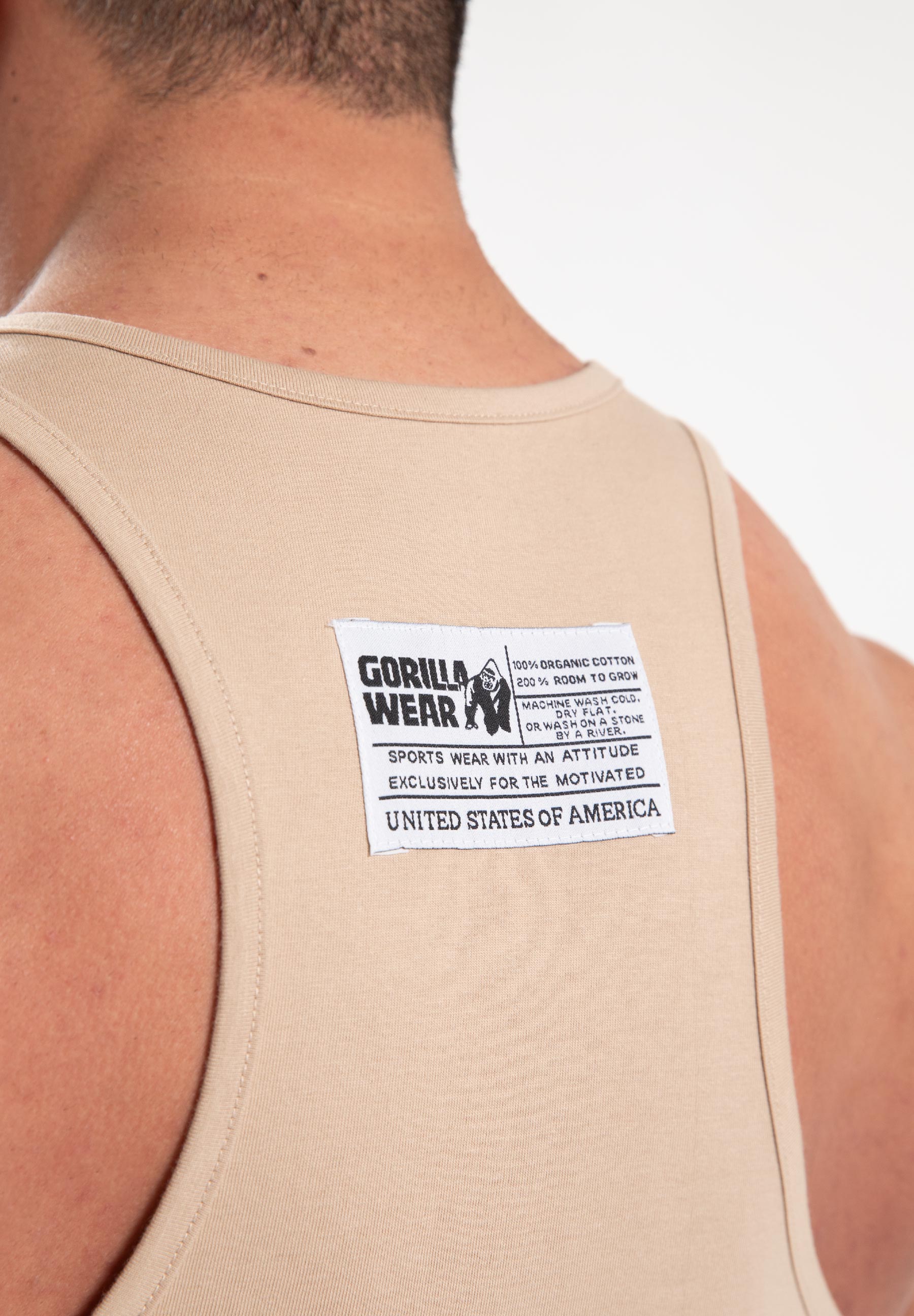 Gorilla Wear Classic Tank Top - Lichtbruin