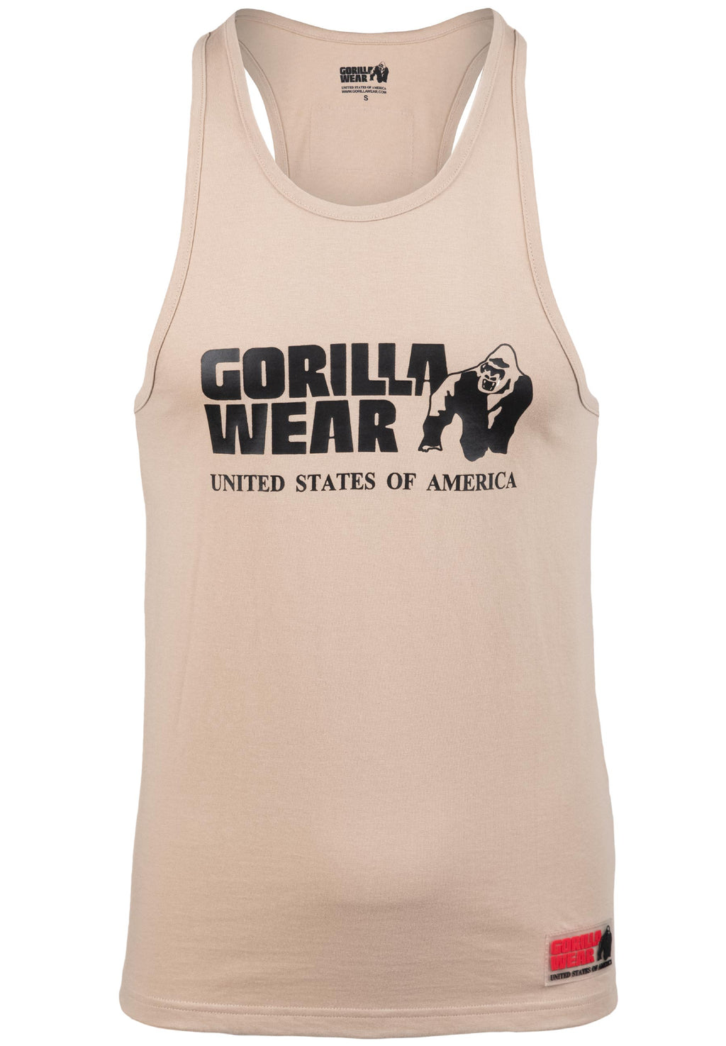 Gorilla Wear Classic Tank Top - Lichtbruin