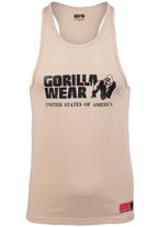 Gorilla Wear Classic Tank Top - Lichtbruin