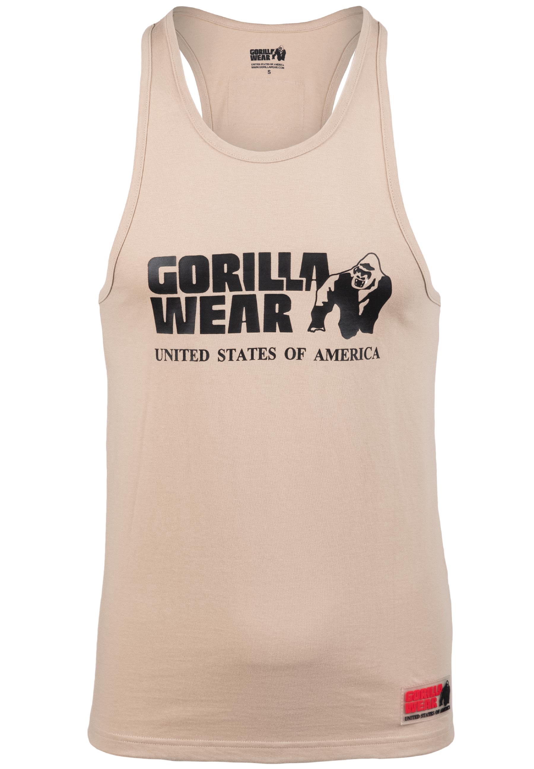 Gorilla Wear Classic Tank Top - Lichtbruin