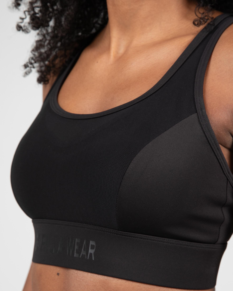 Gorilla Wear Riley Sportbeha - Zwart