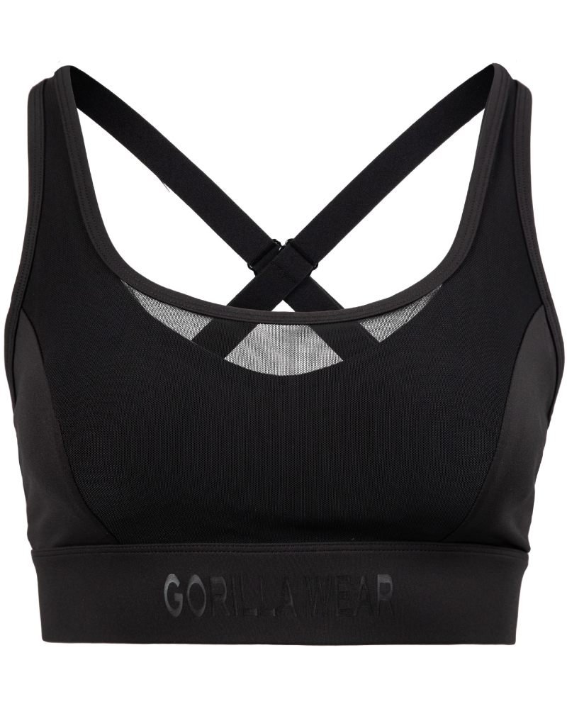 Gorilla Wear Riley Sportbeha - Zwart