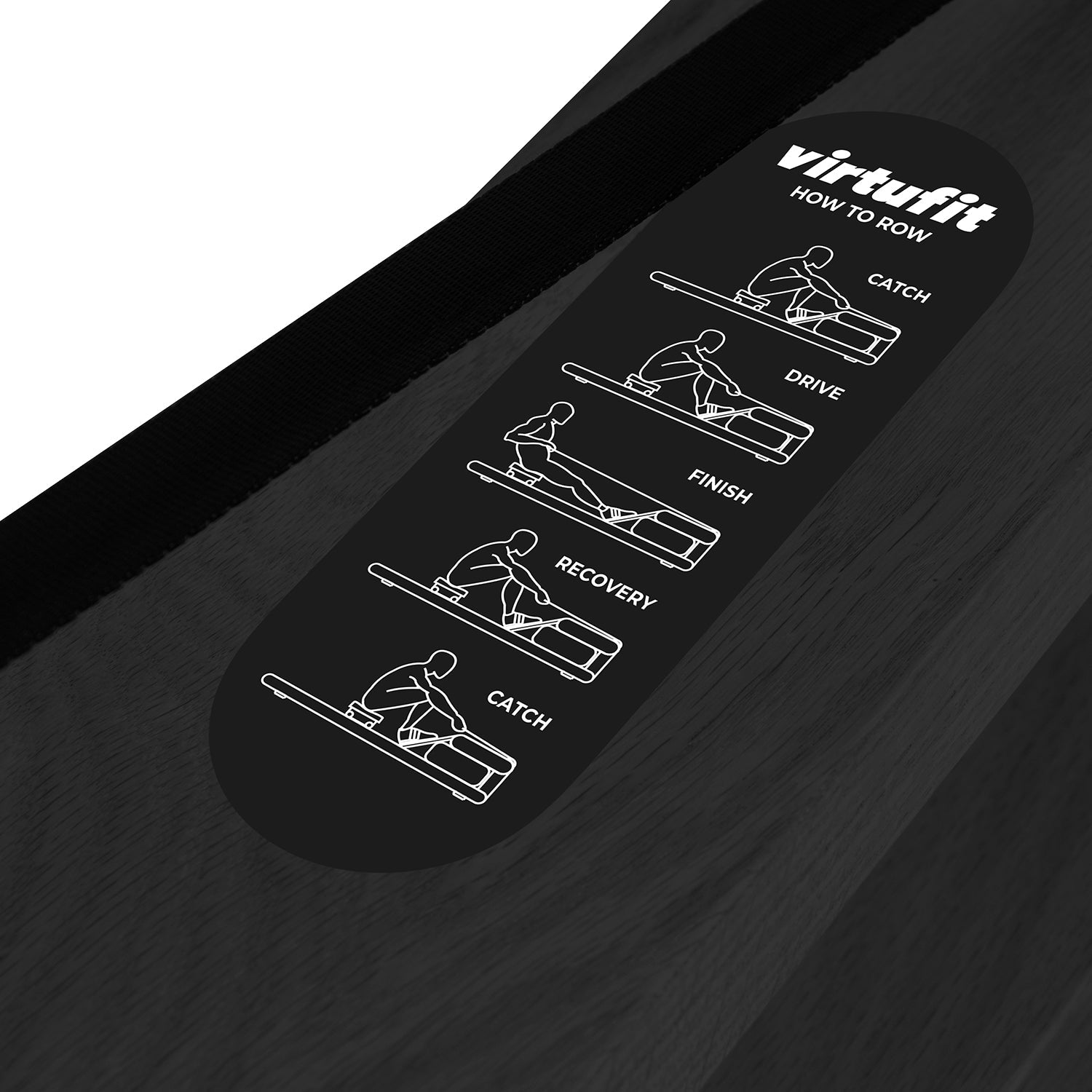 VirtuFit Elite Water Resistance Roeitrainer - Black Edition - Showroommodel