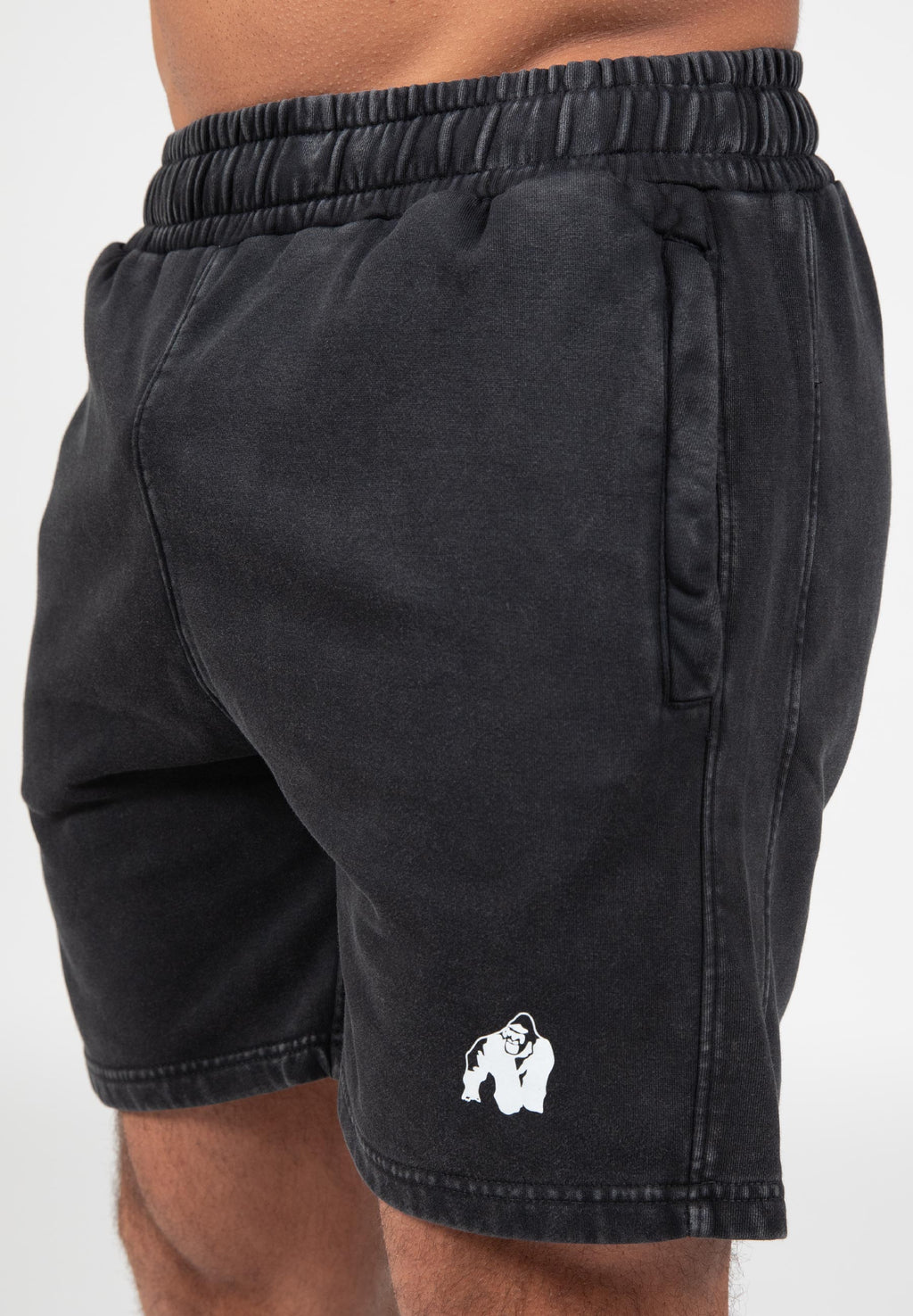 Gorilla Wear Curtis Sweat Shorts - Washed Grijs