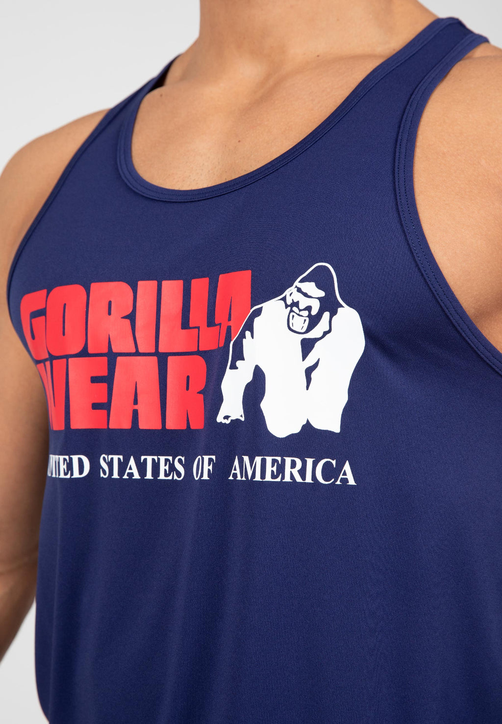 Gorilla Wear Classic Training Tank Top - Marine blauw