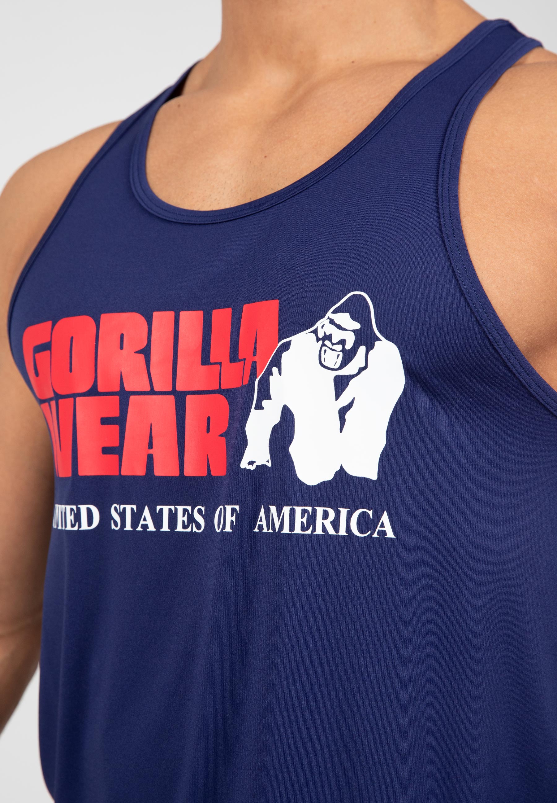 Gorilla Wear Classic Training Tank Top - Marine blauw